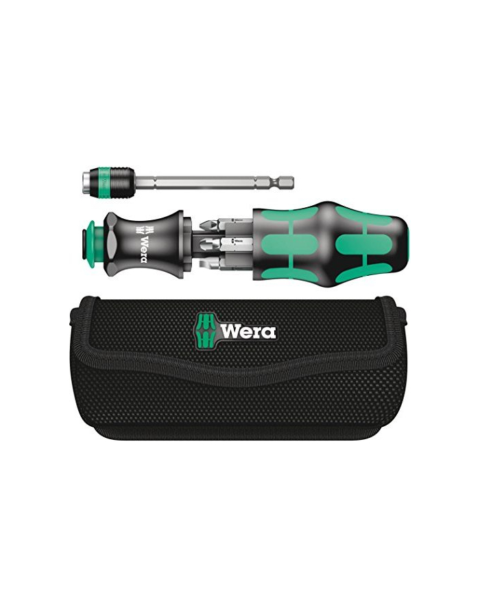 Wera Kraftform Kompakt 25 - Combination screwdriver with 6 bits, with bag główny