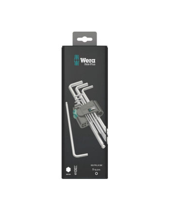 Wera 950/9 Hex-Plus 1 - L-key, metric, frame chrome