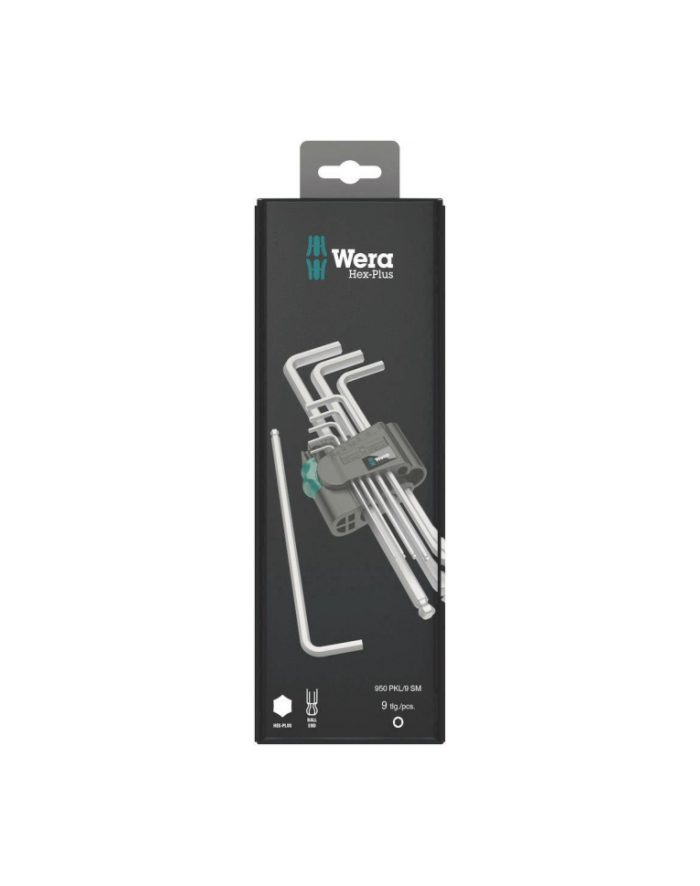 Wera 950/9 Hex-Plus 1 - L-key, metric, frame chrome główny