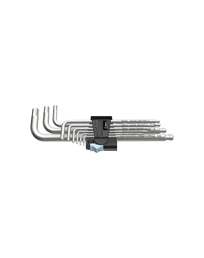 Wera 3950/9 Hex-Plus Stainless 1 - L-key set, metric, stainless steel główny