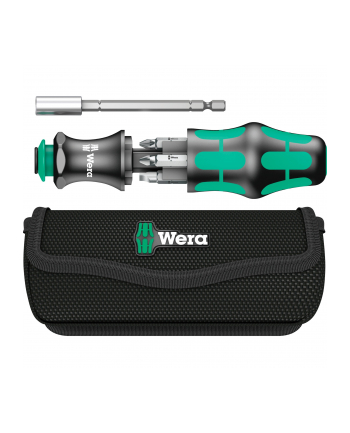 Wera Kraftform Kompakt 28 B - Combination screwdriver with 6 bits with pocket nr 1