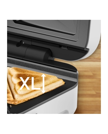 Tefal Snack XL SW 7011 Kolor: BIAŁY - Sandwich waffle combination device