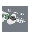 Wera 826T Kraftform Turbo bits hand holder. - Rapidaptor quick release chuck - nr 5