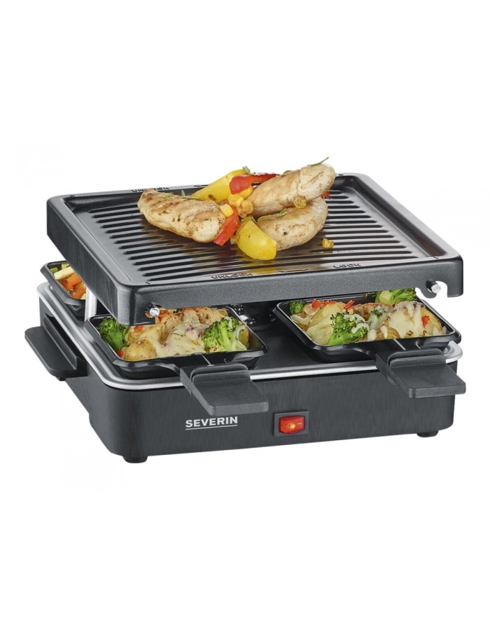 Severin Raclette 2370 Kolor: CZARNY - with grill plate główny
