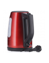 Severin kettle WK3417 1.0L - brushed stainless steel-Kolor: CZARNY / red-metal - nr 7