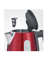 Severin kettle WK3417 1.0L - brushed stainless steel-Kolor: CZARNY / red-metal - nr 8