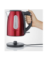 Severin kettle WK3417 1.0L - brushed stainless steel-Kolor: CZARNY / red-metal - nr 9