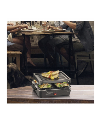 Severin Raclette 2370 Kolor: CZARNY - with grill plate