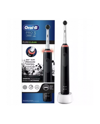 Braun Oral-B toothbrush Pro3 3000 PureClean Kolor: CZARNY - blk nr 1