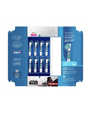 Braun Oral-B brush head Kids Star Wars 8er FFS