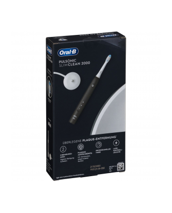 Braun Oral-B brush head Pulsonic Slim Clean Kolor: CZARNY - 2000