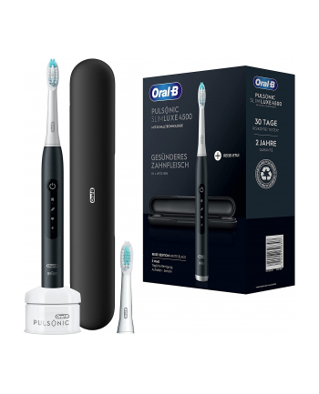 Braun Oral-B Toothbrush Pulsonic Slim + Reise Kolor: CZARNY - 4500 with travel case - NEW narrower pack.