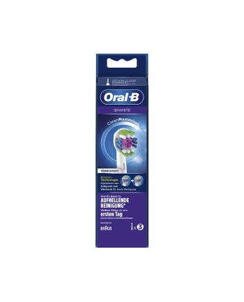 Braun Oral-B brush head Clean 3D 3er Kolor: BIAŁY - CleanMax.