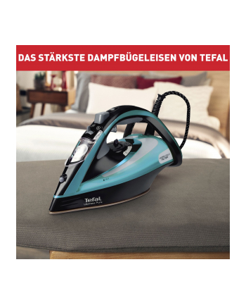 Tefal steam iron FV 9844 Kolor: CZARNY / turquoise