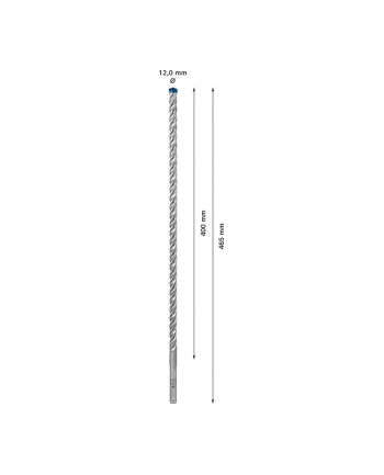 bosch powertools Bosch hammer drill bit SDS plus-7X 12x400x465mm - 2608900113 EXPERT RANGE