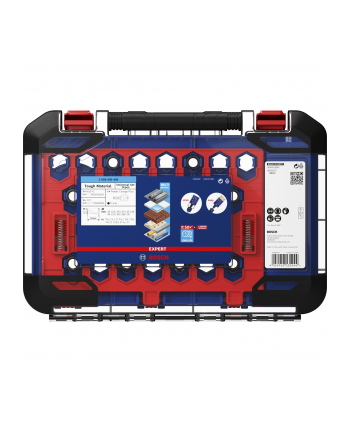 bosch powertools Bosch hole saw Tough material set 14 pieces - 2608900448 EXPERT RANGE