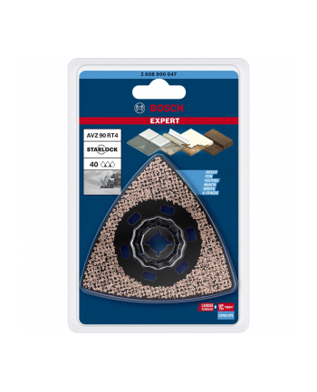 bosch powertools Bosch sanding plate MultiMaterial AVZ90RT4 1St - 2608900047 EXPERT RANGE