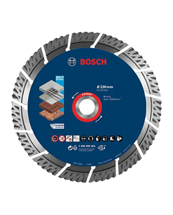 bosch powertools Bosch MultiMat DIA TS 230x22.23x2.4x15mm - 2608900663 EXPERT RANGE