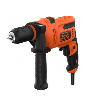 Kolor: CZARNY+decker BLACK + D-ECKER impact drill BEH200K-QS 500W - right / left czerwonyation, 13mm
