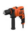 Kolor: CZARNY+decker BLACK + D-ECKER impact drill BEH200K-QS 500W - right / left czerwonyation, 13mm - nr 3