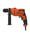 Kolor: CZARNY+decker BLACK + D-ECKER impact drill BEH200K-QS 500W - right / left czerwonyation, 13mm - nr 8