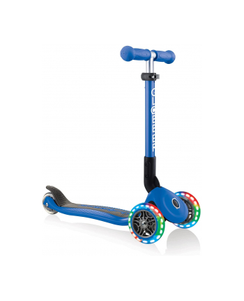 Globber Junior Foldable Lights Navy Blue - 437-100-R