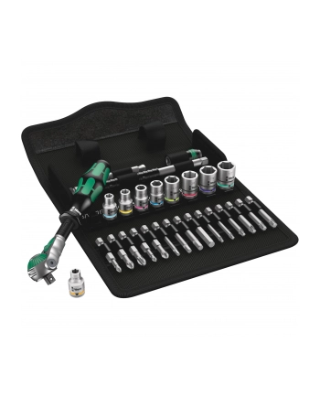 Wera 8100 SA 9 Zyklop Speed ??ratchet set - 1/4 drive, imperial