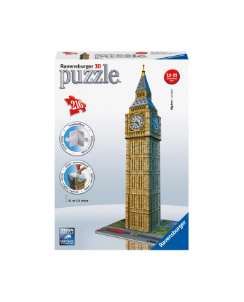 ravensburger RAV puzzle 3D 216 Big Ben 12554