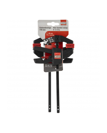 BESSEY 2x one-hand clamp EZS 110/40 - EZS11-4SET