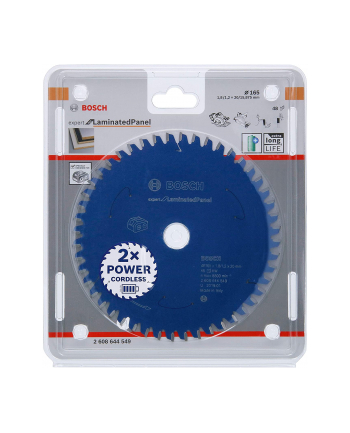 bosch powertools Bosch circular saw blade EfLP 165x20x1.8 / 1.2x48T - 2608644549