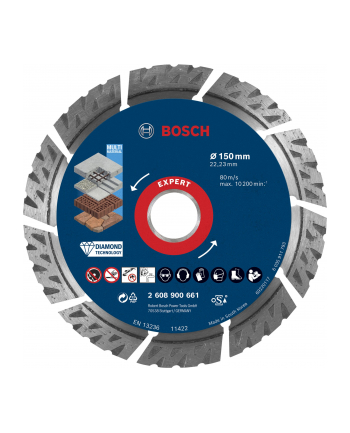 bosch powertools Bosch MultiMat DIA TS 150x22.23x2.4x12mm - 2608900661 EXPERT RANGE