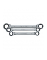 Gedore Red double ring ratchet wrench set 6 pieces - SW8-19mm 3300898 - nr 3