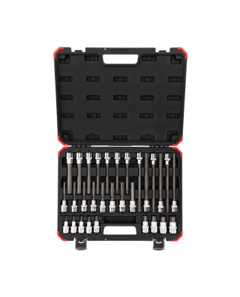 Gedore Red screwdriver socket set 1/2 hex 30 pieces - 3301573
