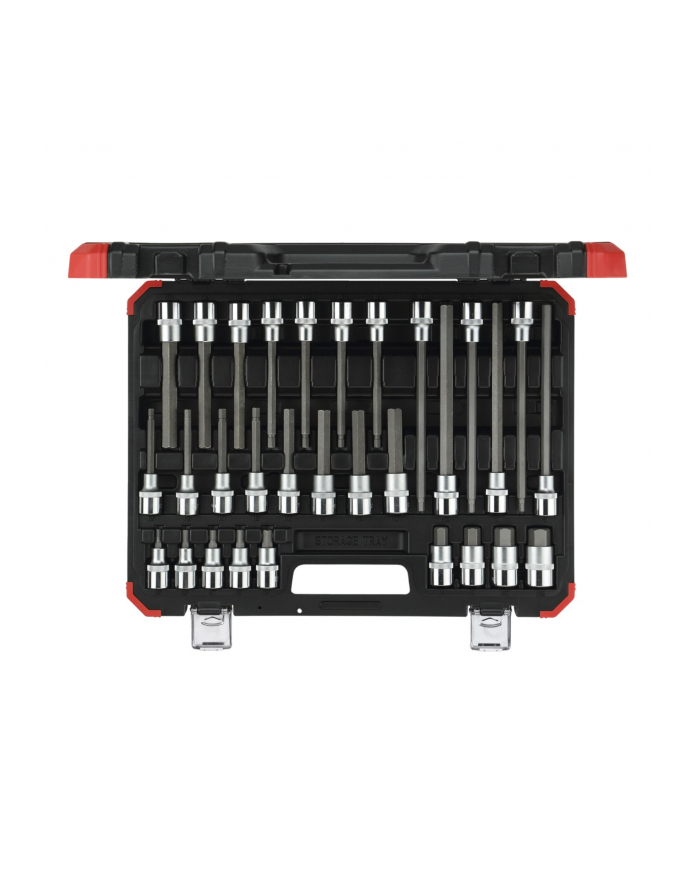 Gedore Red screwdriver socket set 1/2 hex 30 pieces - 3301573 główny