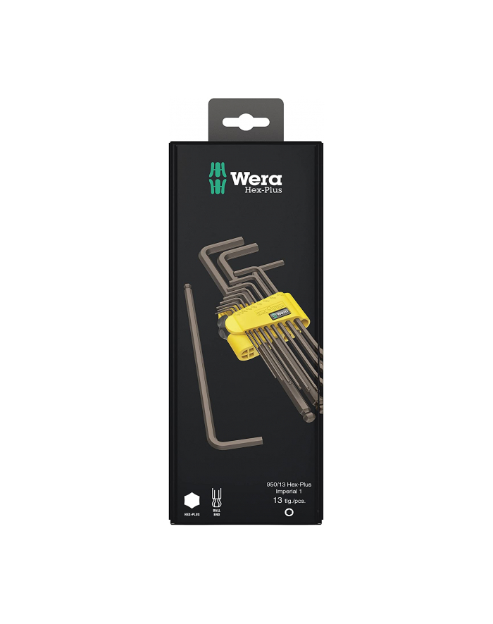 Wera L-key set 950/13 Hex + - BlackLaser główny