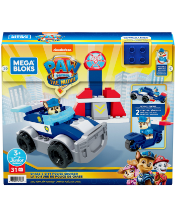 megabloks Mega Bloks Mega Bloks Paw Patrol Chases Police Vehicle Construction Toy