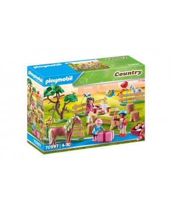 Playmobil children's birthday party at the pony farm - 70997