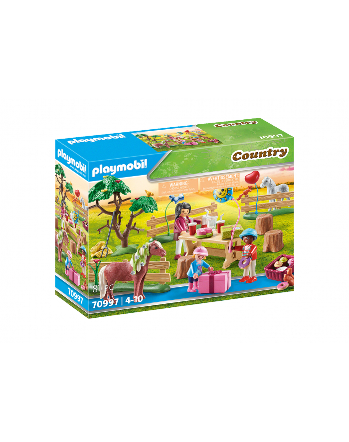 Playmobil children's birthday party at the pony farm - 70997 główny