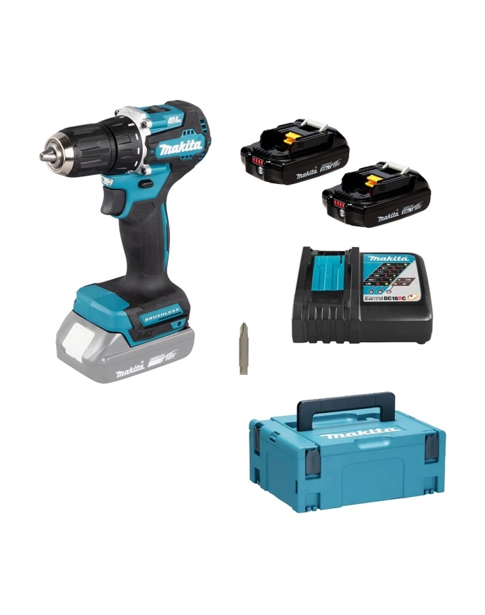 Makita cordless drill DDF487RAJ 18V główny