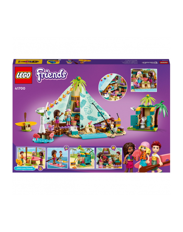 LEGO FRIENDS 6+ Luksusowy kemping na plaży 41700 główny