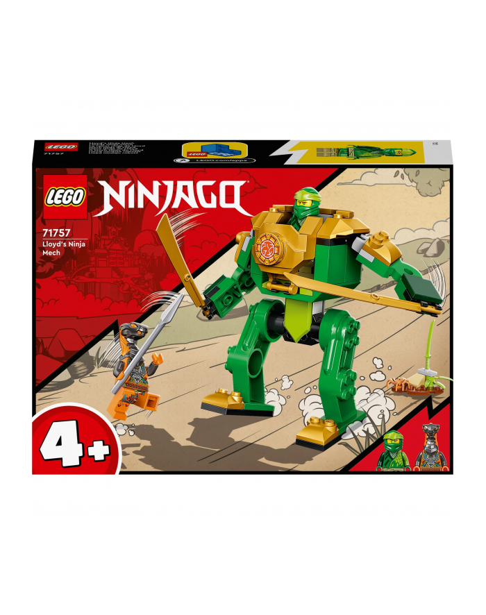 LEGO NINJAGO 4+ Mech Ninja Lloyda 71757 główny