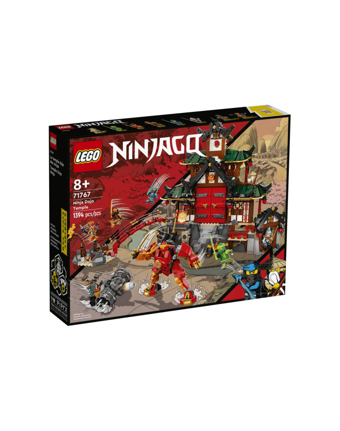 LEGO NINJAGO 8+ Dojo ninja w świątyni 71767 główny