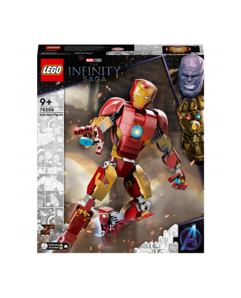 LEGO MARVEL 9+ Figurka Iron Mana 76206