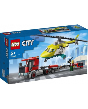 LEGO CITY 5+ Laweta helikoptera ratunkowego 60343