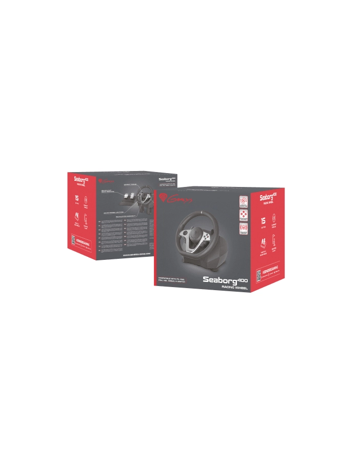 genesis Kierownica Seaborg 400 PC/PS3/PS4/XONE/X360/NSWITCH główny