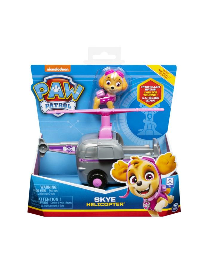 spin master PAW PATROL / PSI PATROL Pojazd helikopter z figurką Skye 6052310 / 20114324 główny