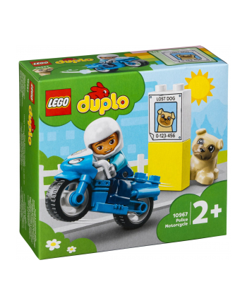 LEGO 10967 DUPLO TOWN Motocykl policyjny p4