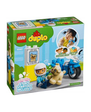 LEGO 10967 DUPLO TOWN Motocykl policyjny p4