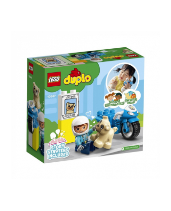 LEGO 10967 DUPLO TOWN Motocykl policyjny p4