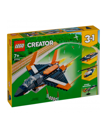 LEGO 31126 CREATOR Odrzutowiec naddźwiękowy p8